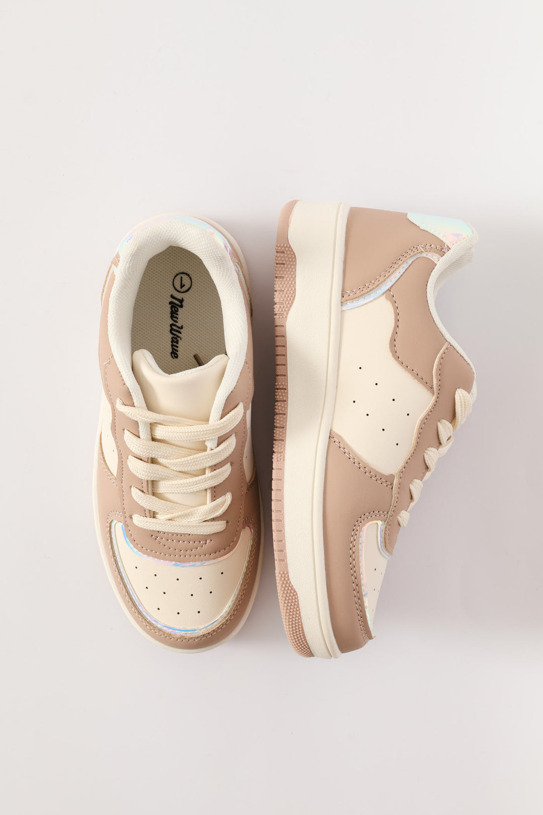 Girls Mink Court Sneaker - Mink