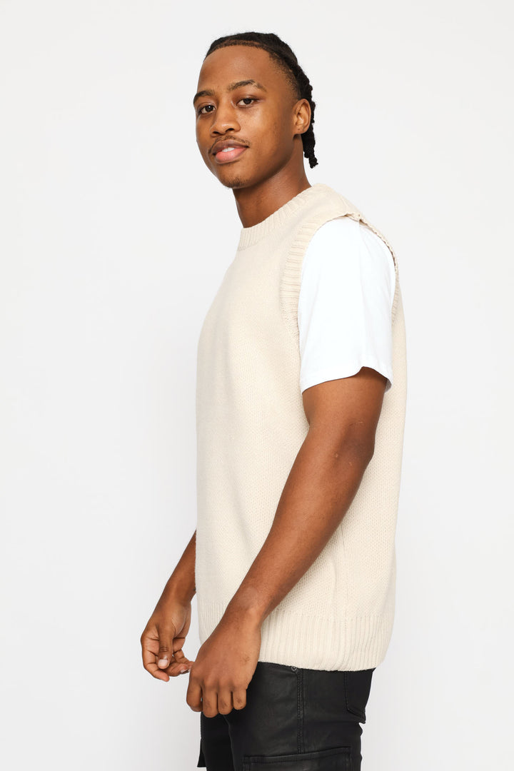 Sleeveless Jersey - Light Stone
