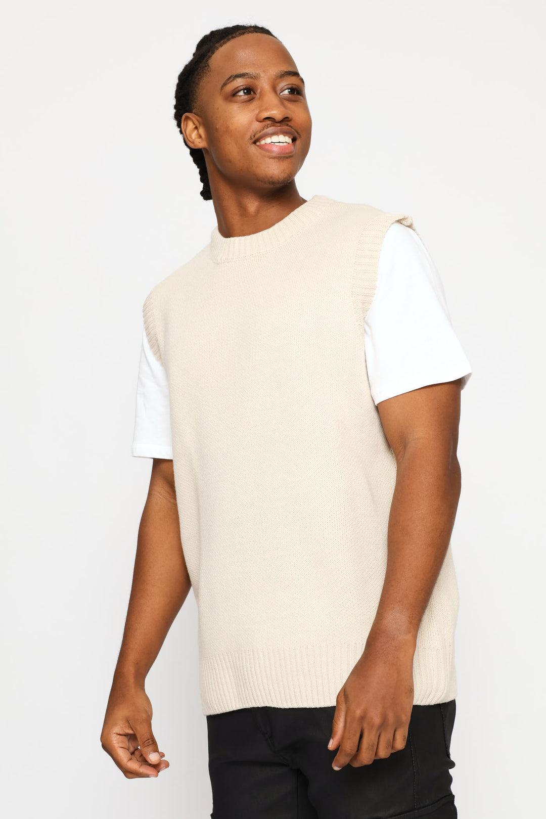 Sleeveless Jersey - Light Stone