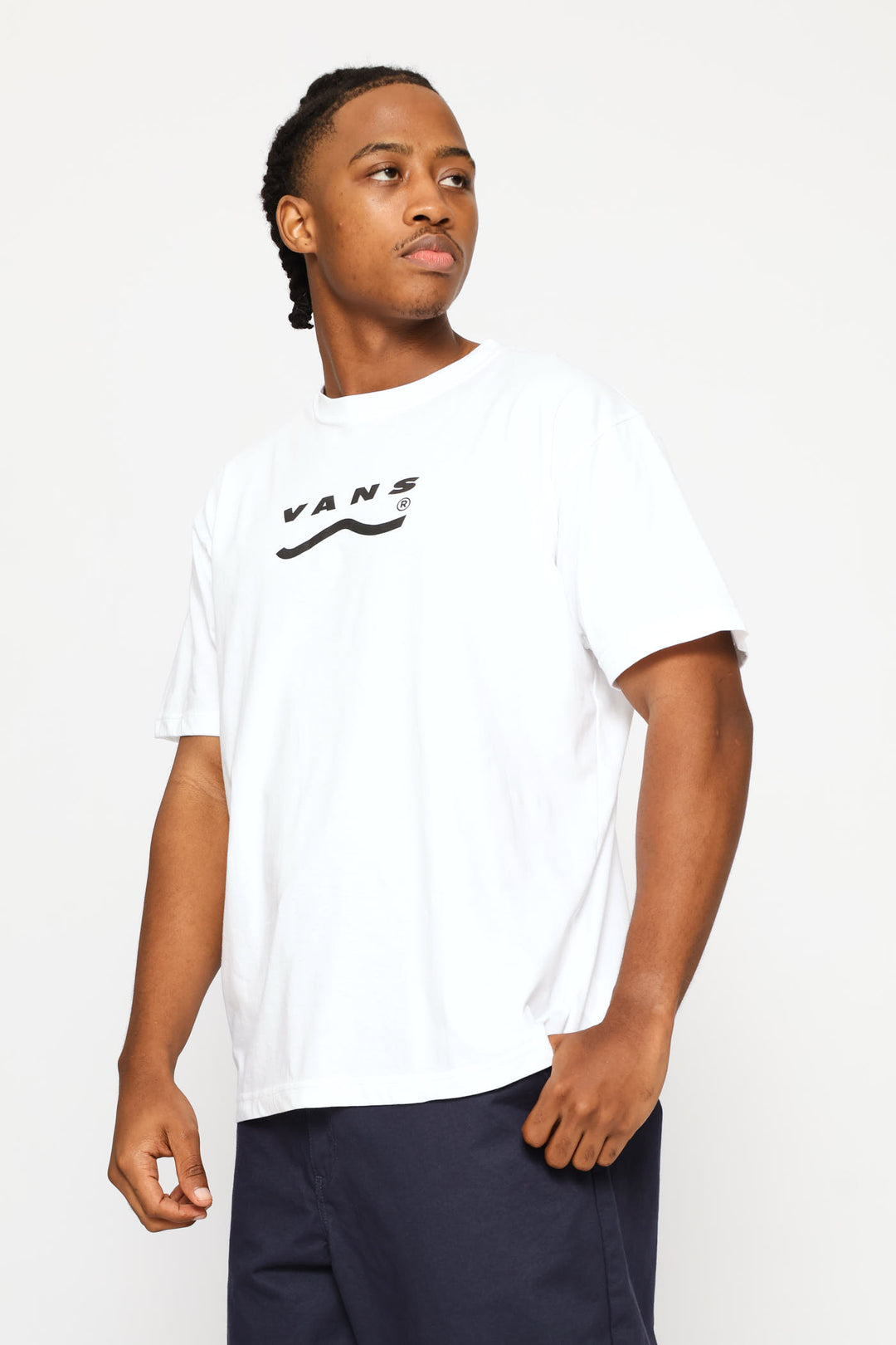 Determined Short Sleeve Tee - White