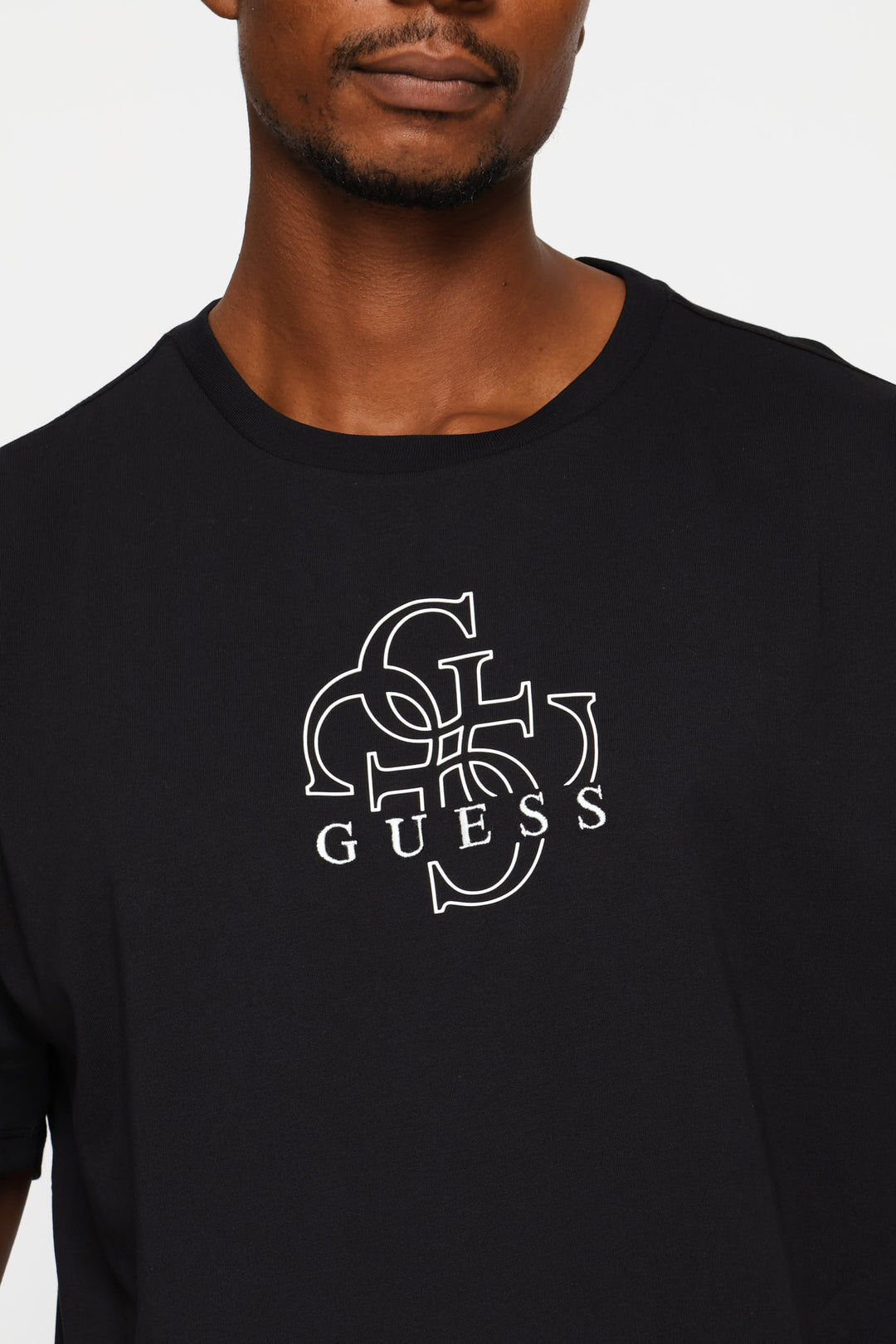 Short Sleeve Basic Quattro Tee - Black