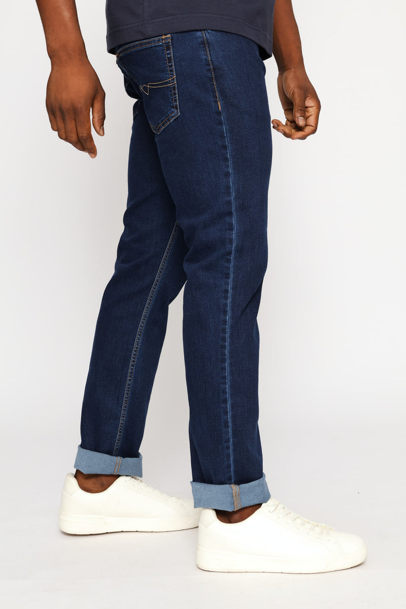 Simon Straight Leg Denim - Indigo