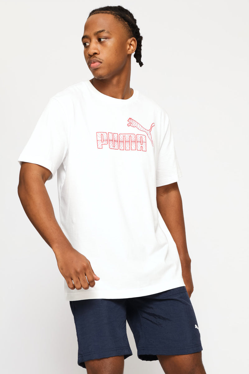 Graphic Logo Tee - White