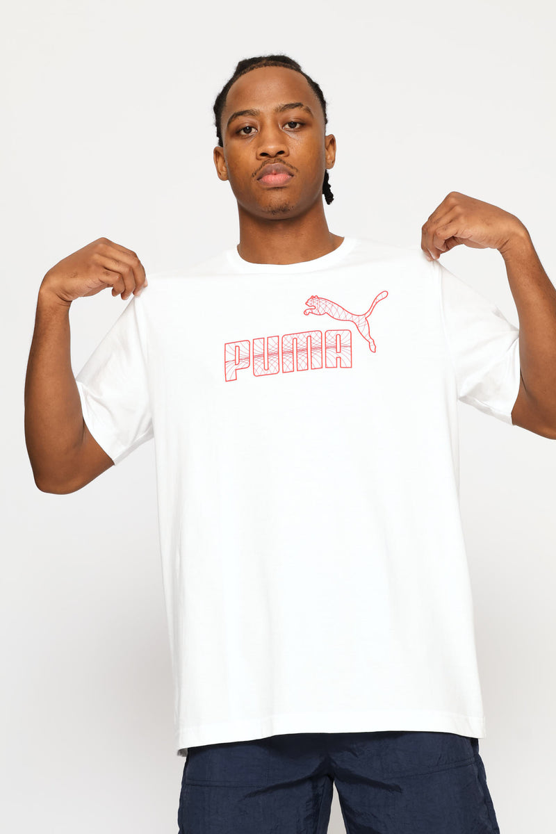 Graphic Logo Tee - White