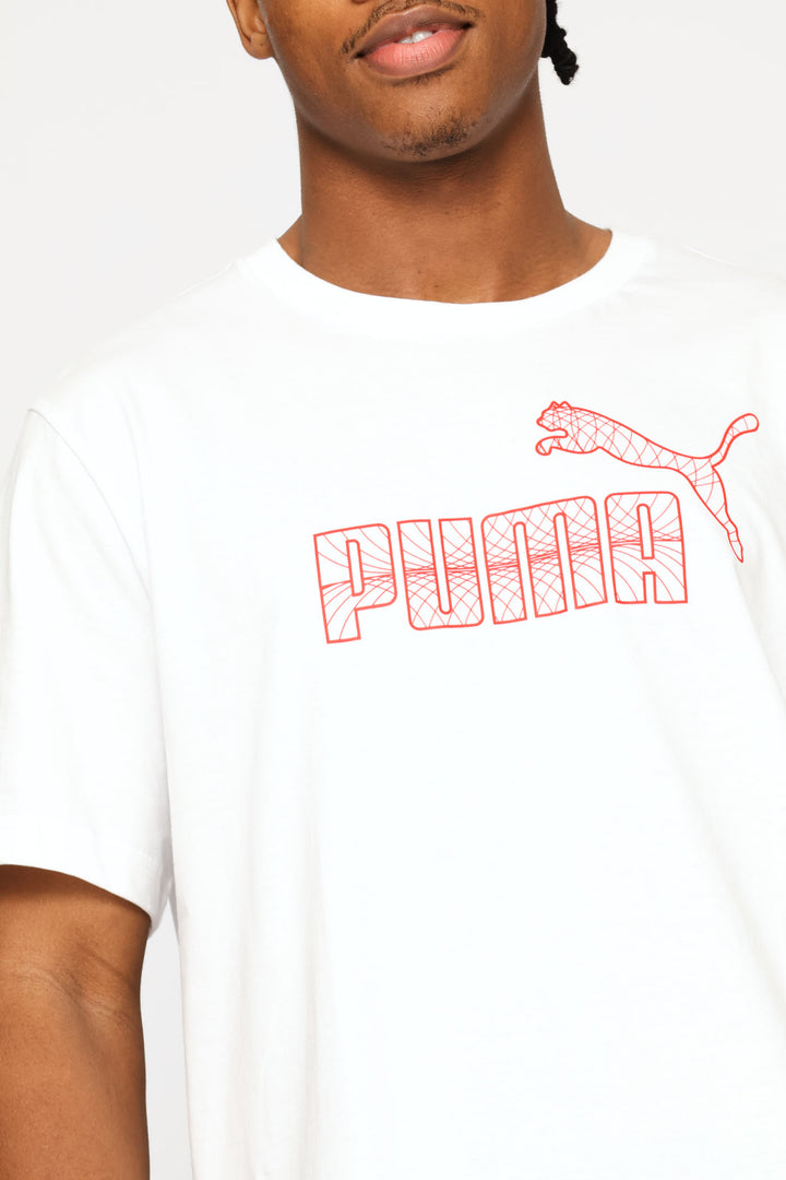 Graphic Logo Tee - White