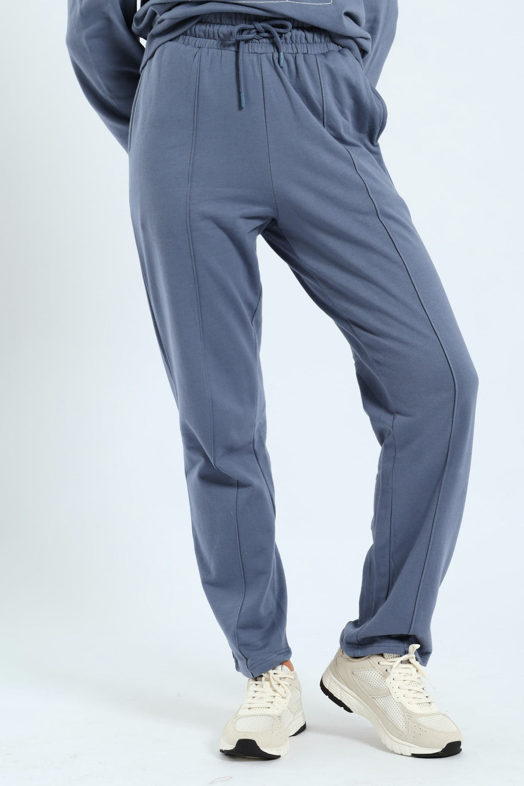 Pinched Seam Jogger - Smokey Blue