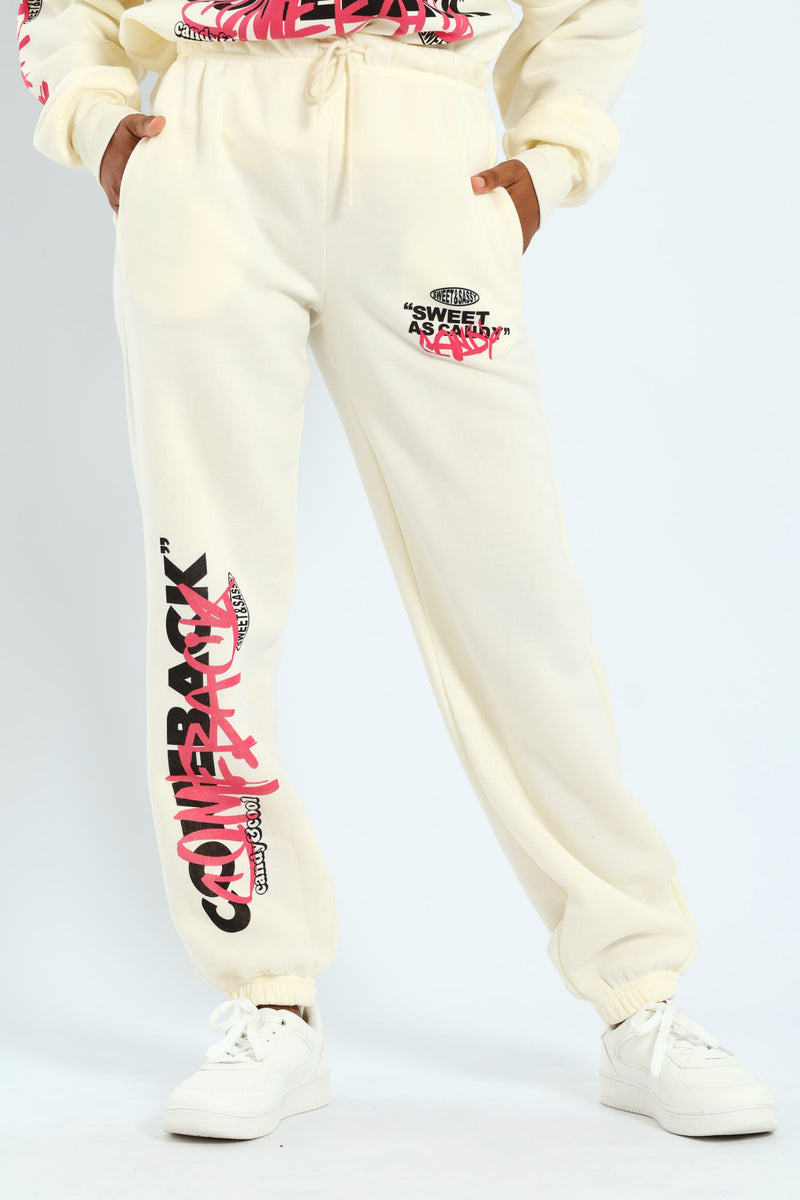 Skela Jogger - Cream