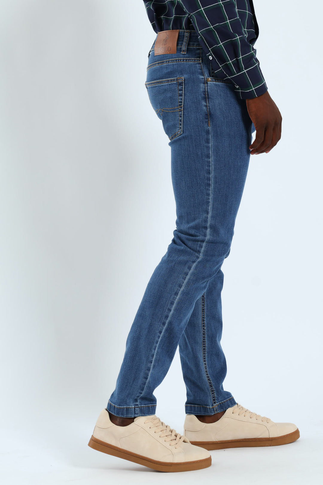 Peter Slim Leg Denim - Stonewash