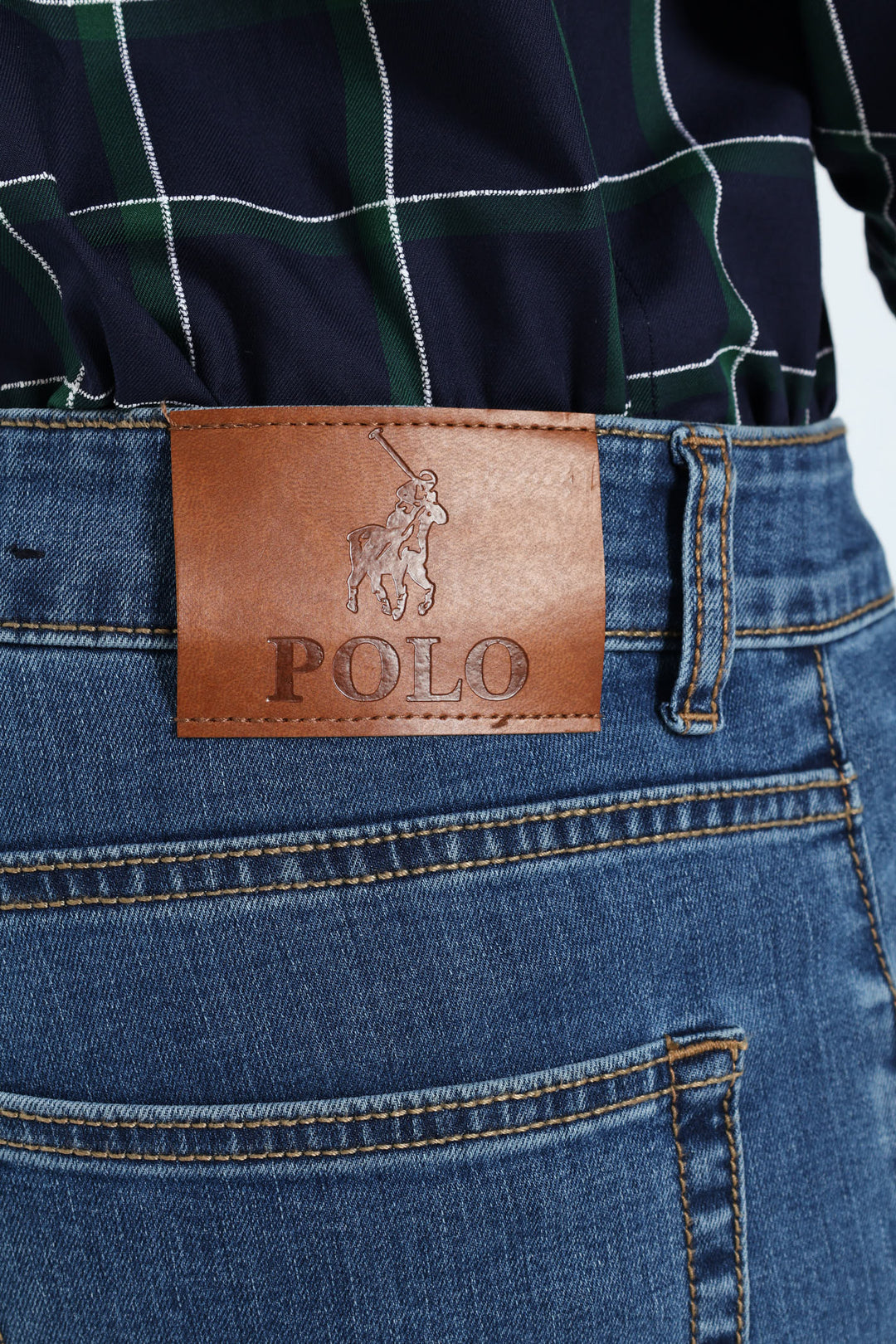 Peter Slim Leg Denim - Stonewash