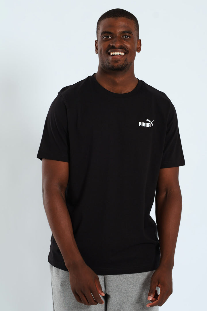 Essential Small No.1 Logo Tee - Black