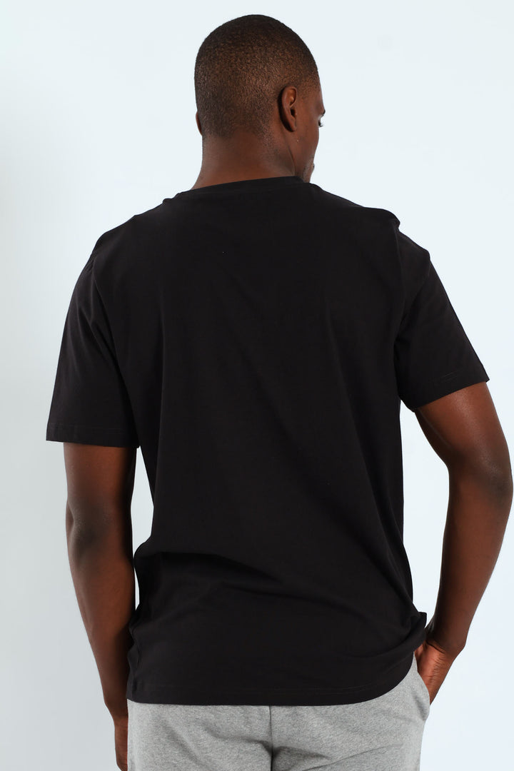 Essential Small No.1 Logo Tee - Black