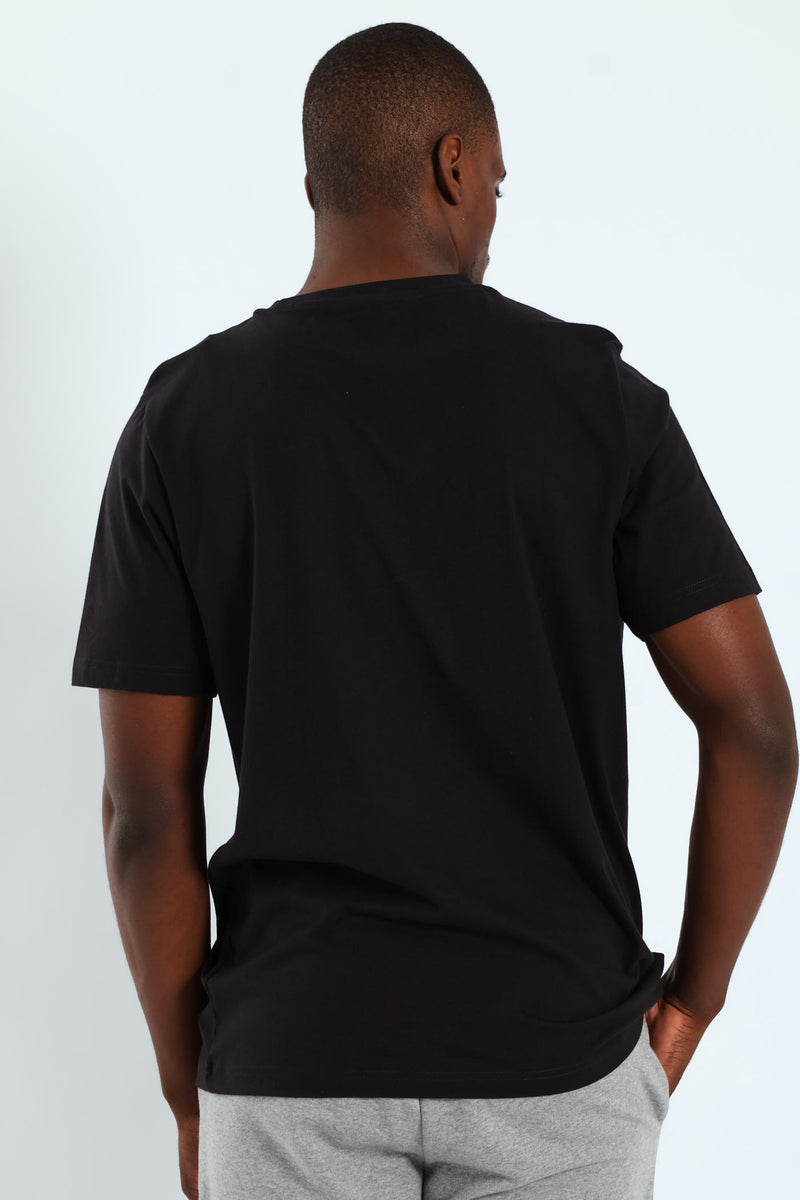 Essential Small No.1 Logo Tee - Black