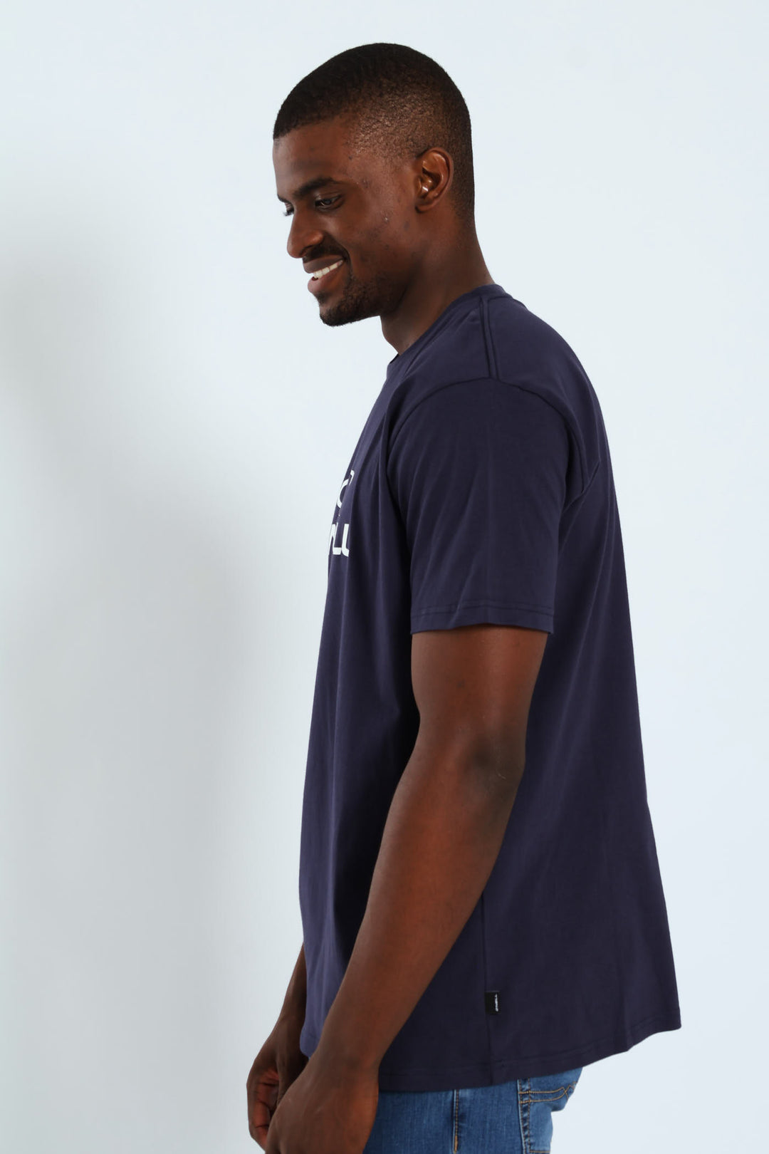 Locked Up Tee - Navy