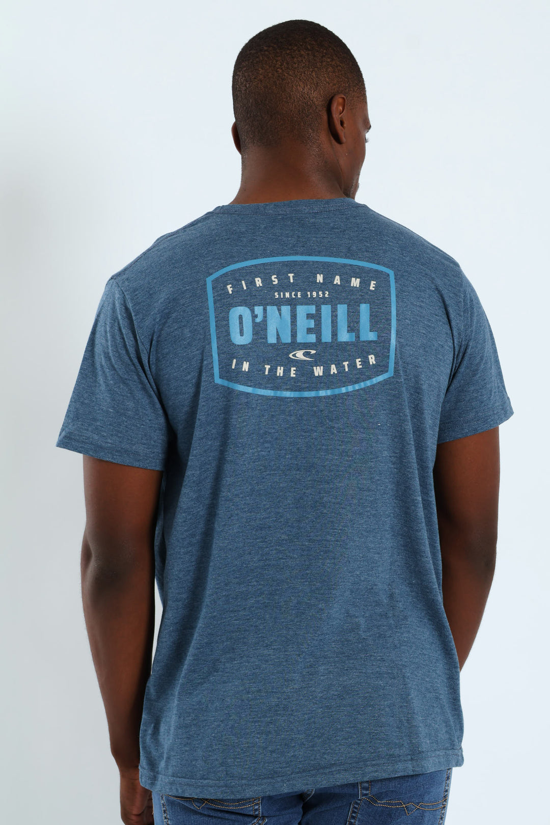 Stamped Tee - Blue