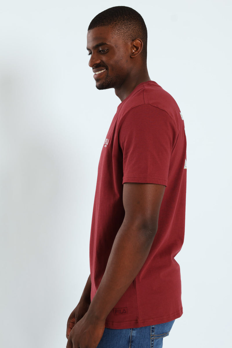 Lennon Tee - Maroon