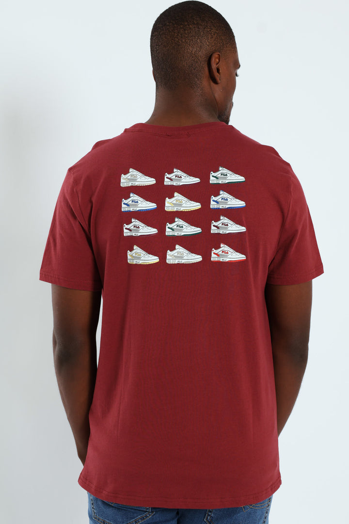 Lennon Tee - Maroon