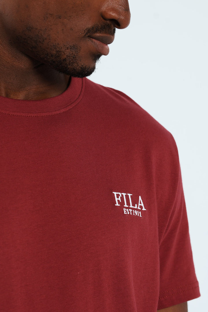 Lennon Tee - Maroon