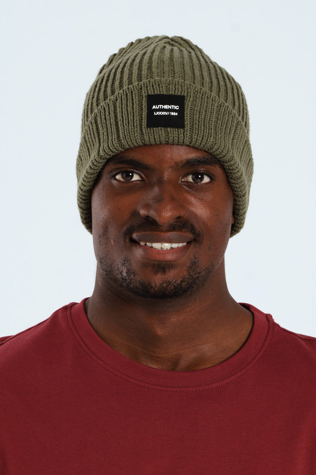 Authentic Rib Beanie - Fatigue