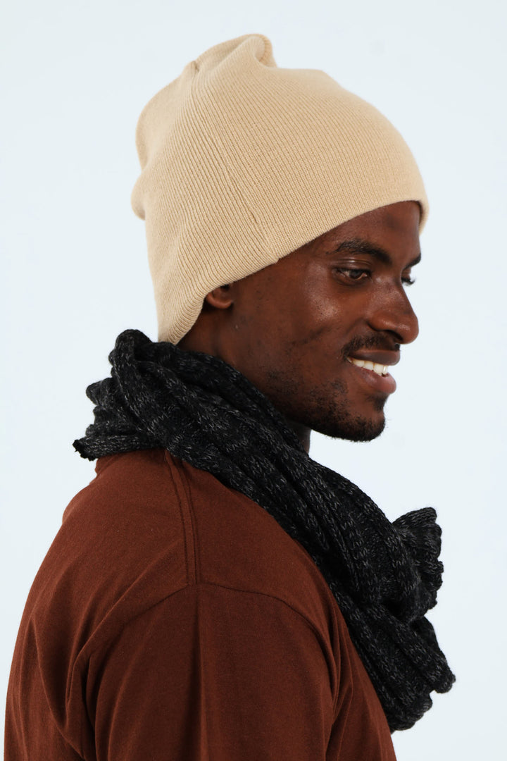 Snood Scarf - Charcoal