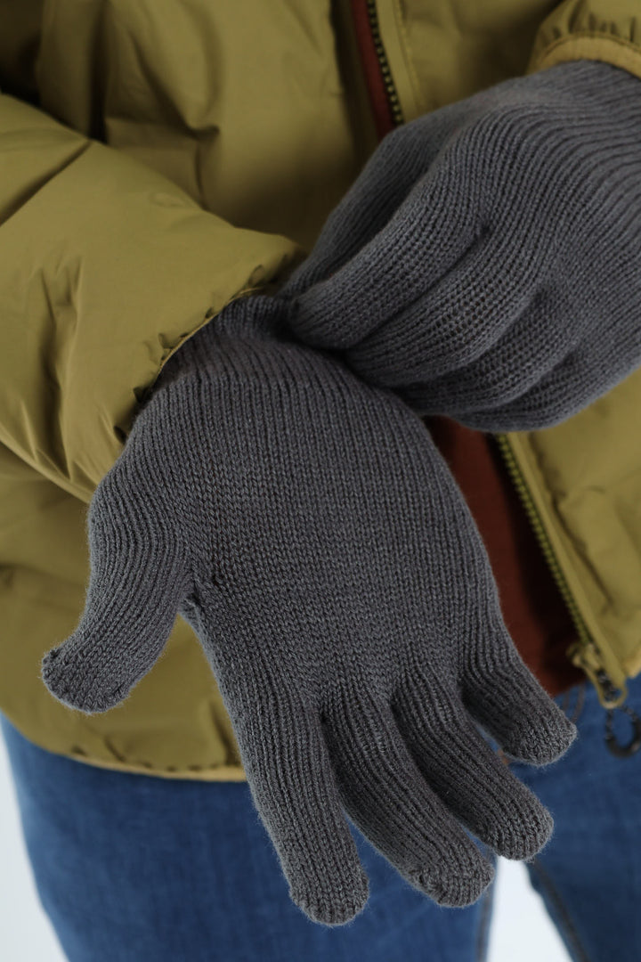 Winter Gloves - Charcoal
