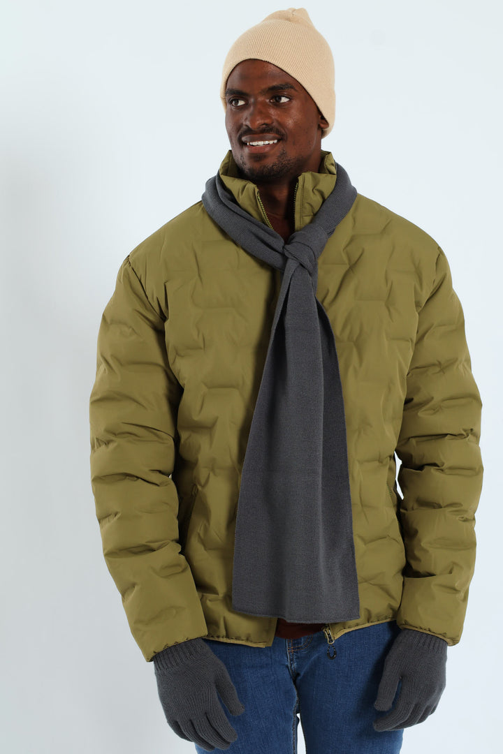 Winter Scarf - Charcoal