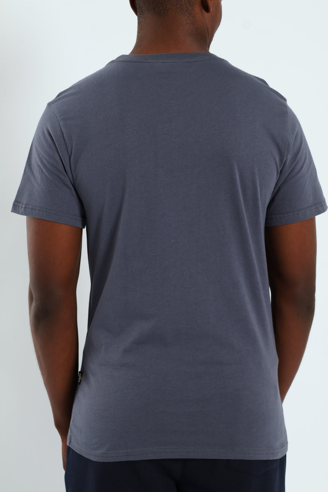 Basic Print T-Shirt - Slate