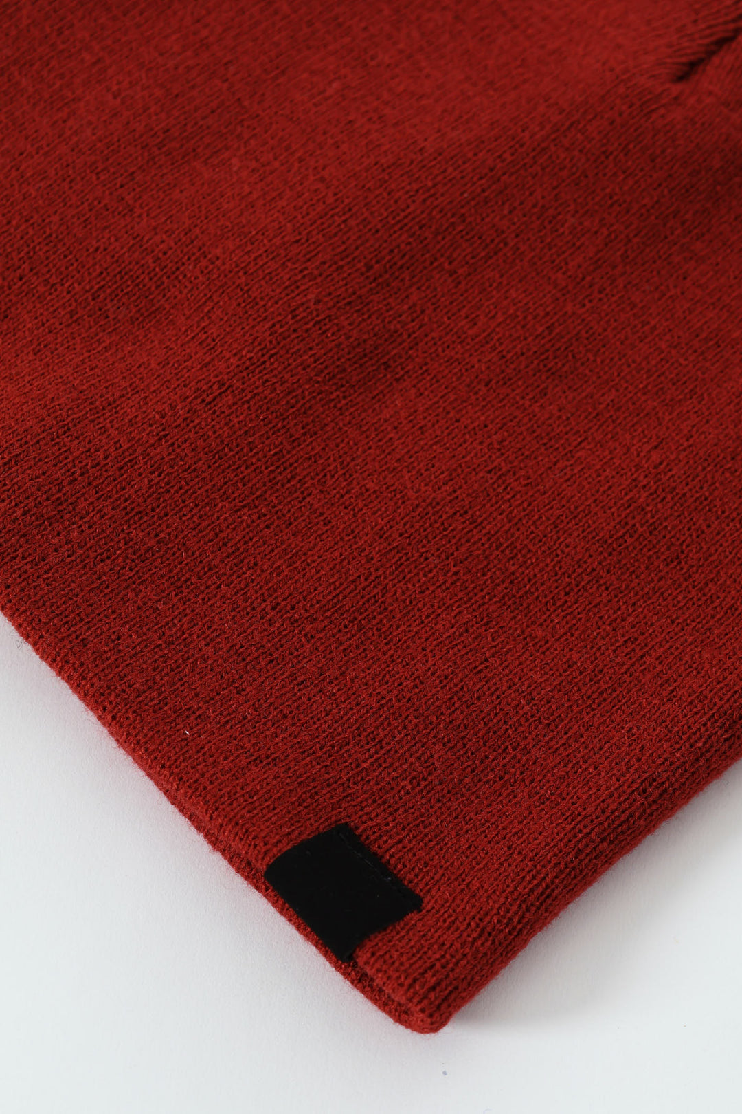 Micro Knit Beanie - Rust