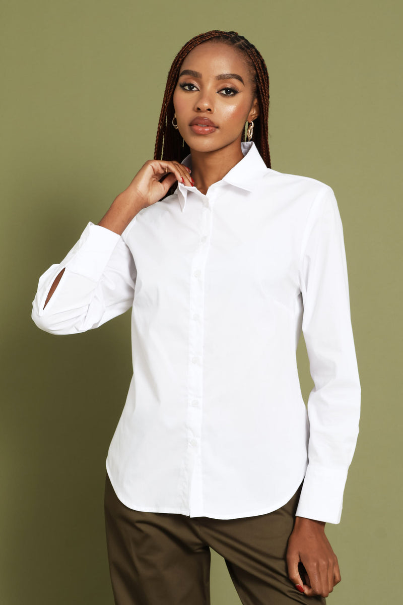 Classic Formal Shirt - White