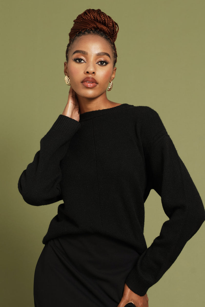 Knitwear Pullover - Black