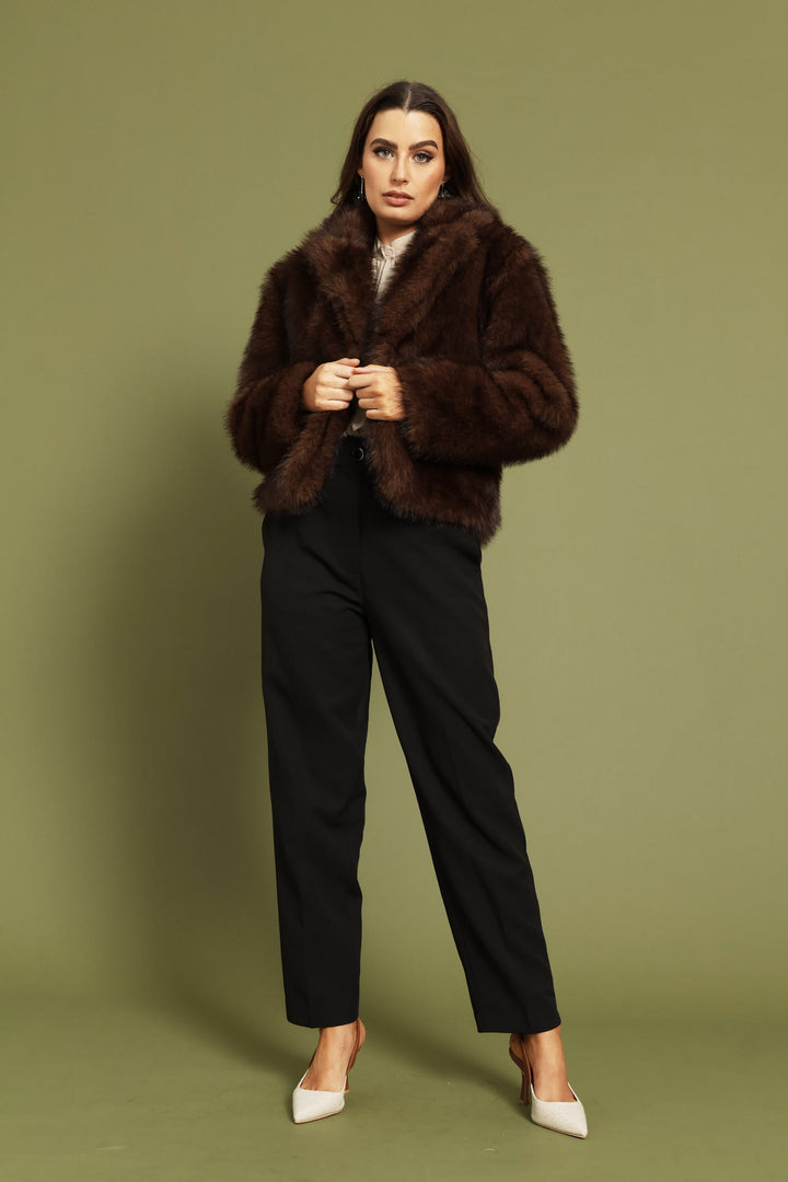 Fur Coat - Bitter Chocolate