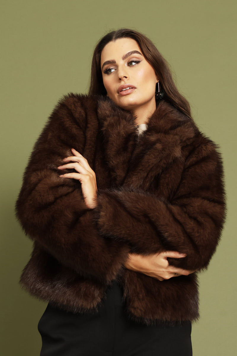 Fur Coat - Bitter Chocolate