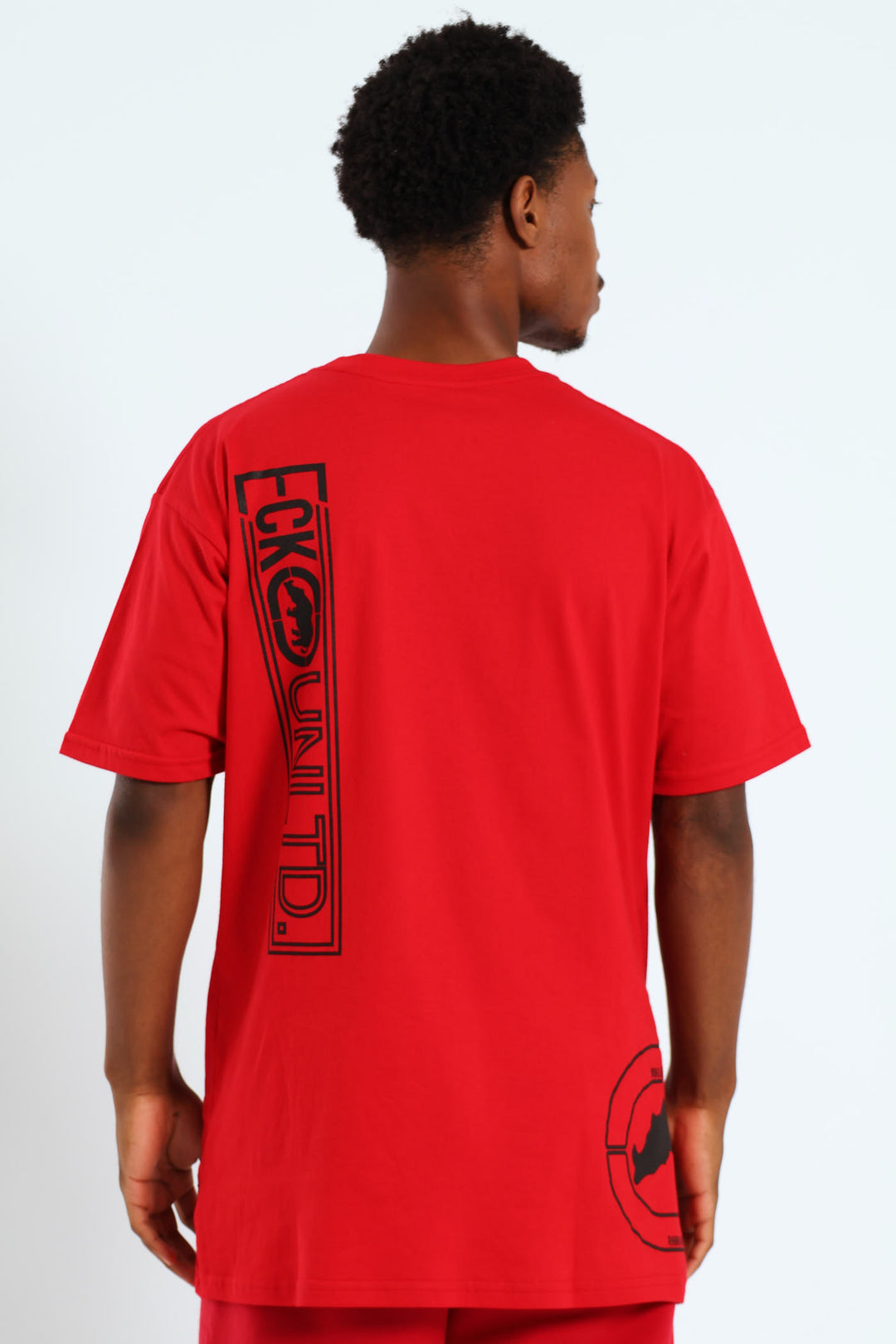 Multi Badge Tee - Red
