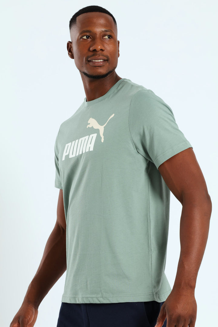 Two Color No. 1 Logo Tee - Sage