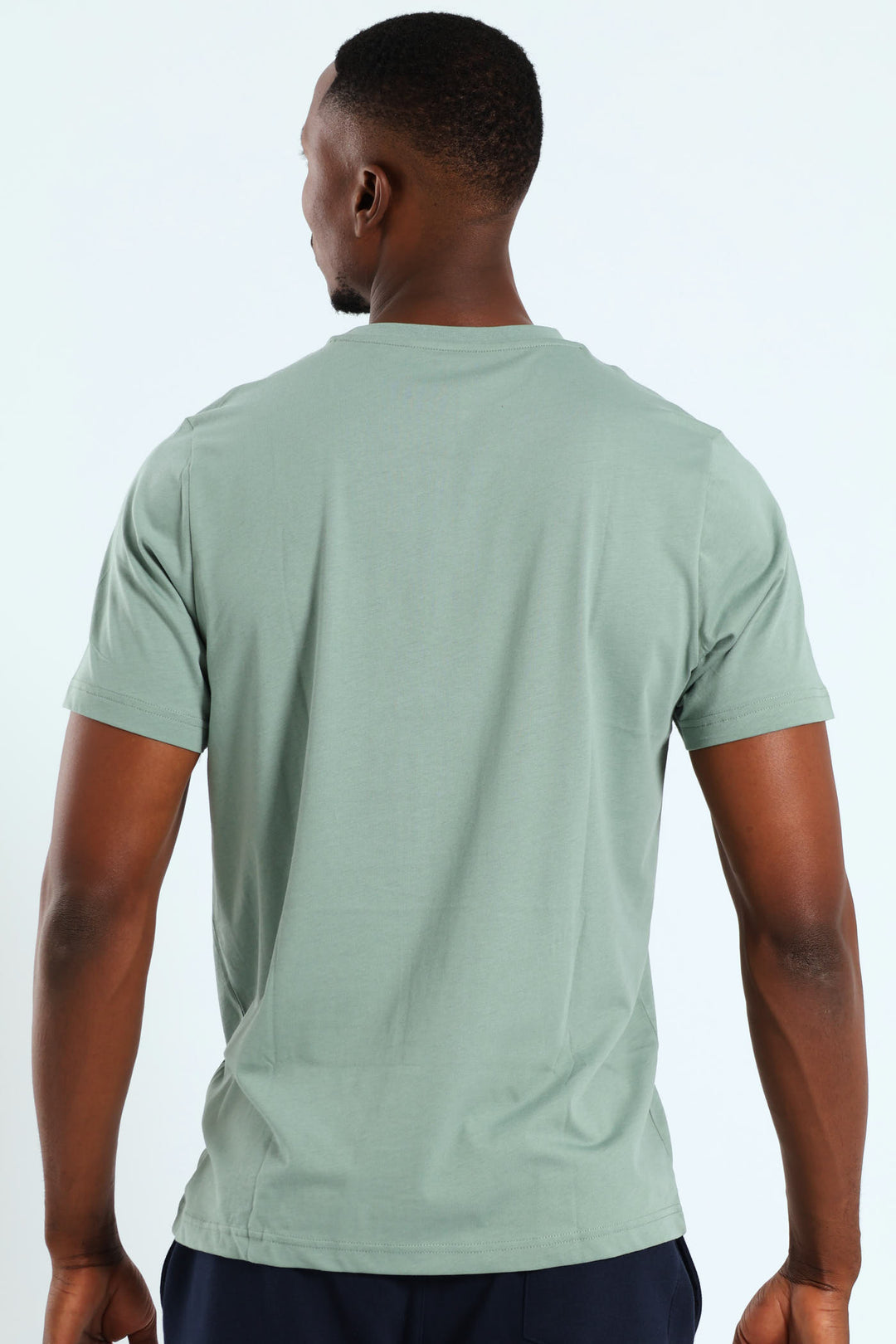 Two Color No. 1 Logo Tee - Sage