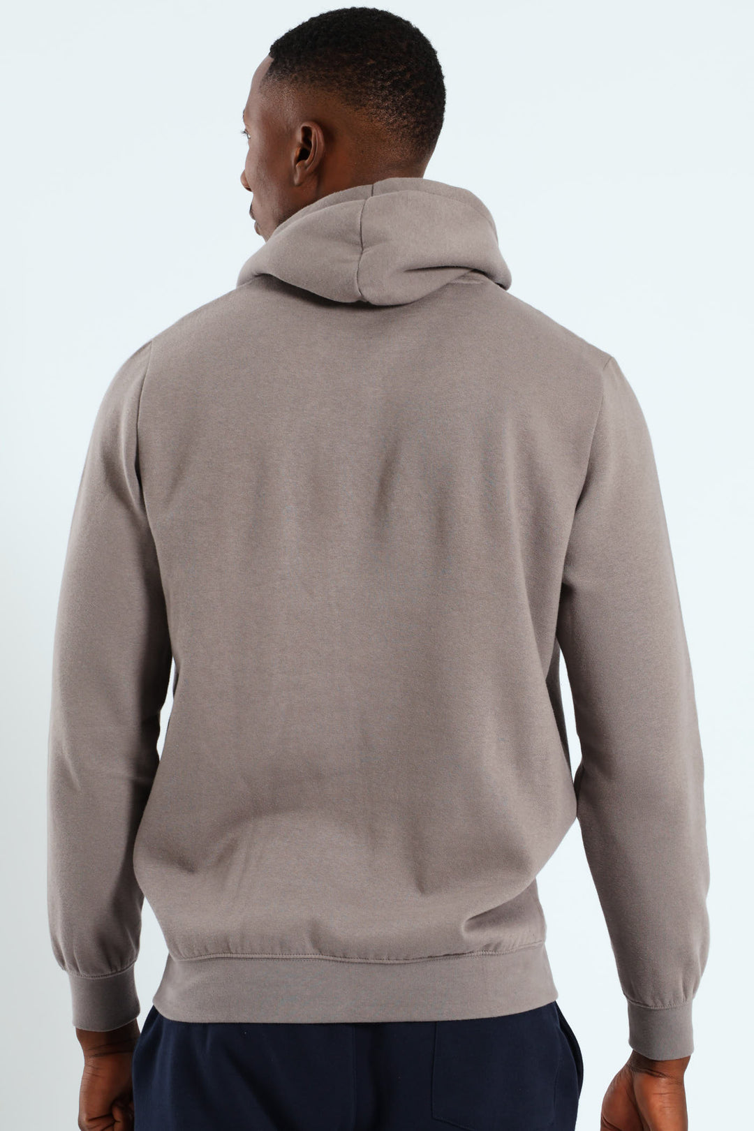 Essential No. 1 Logo Fleece Hoodie - Silver Grey