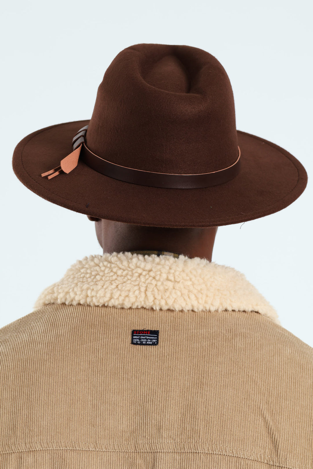 Felt Hat - Dark Brown