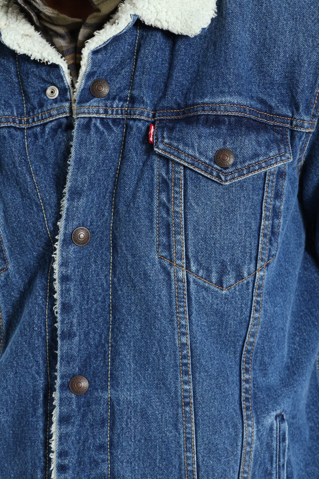 Sherpa Trucker Jacket - Stonewash