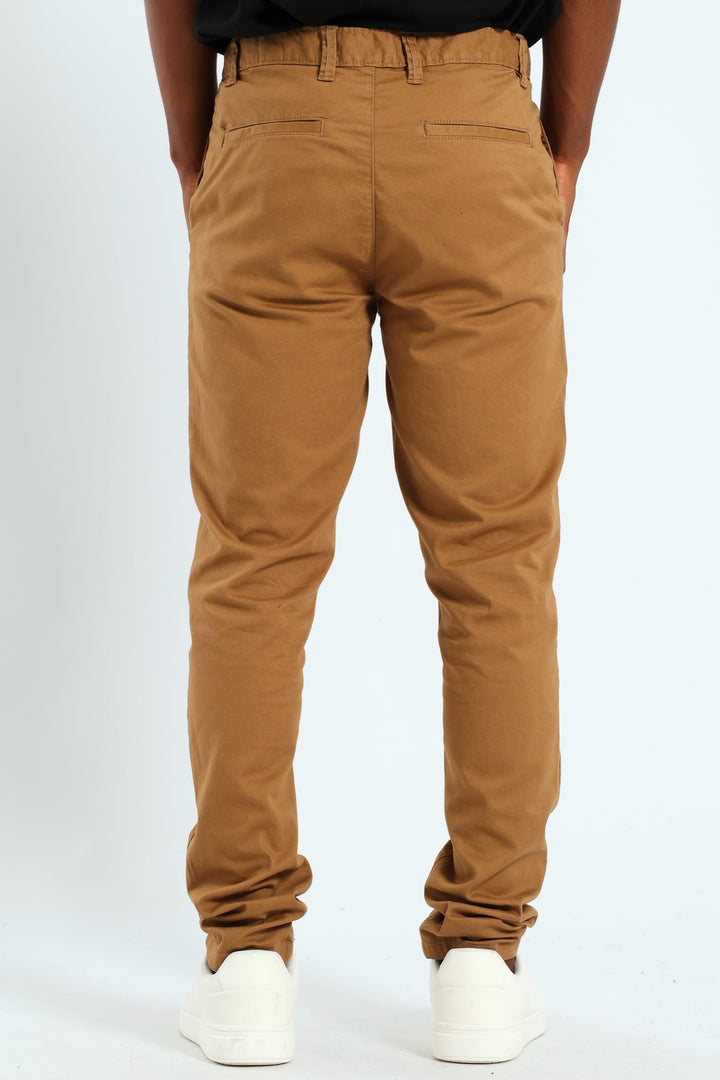 Skinny Chino Trouser - Camel