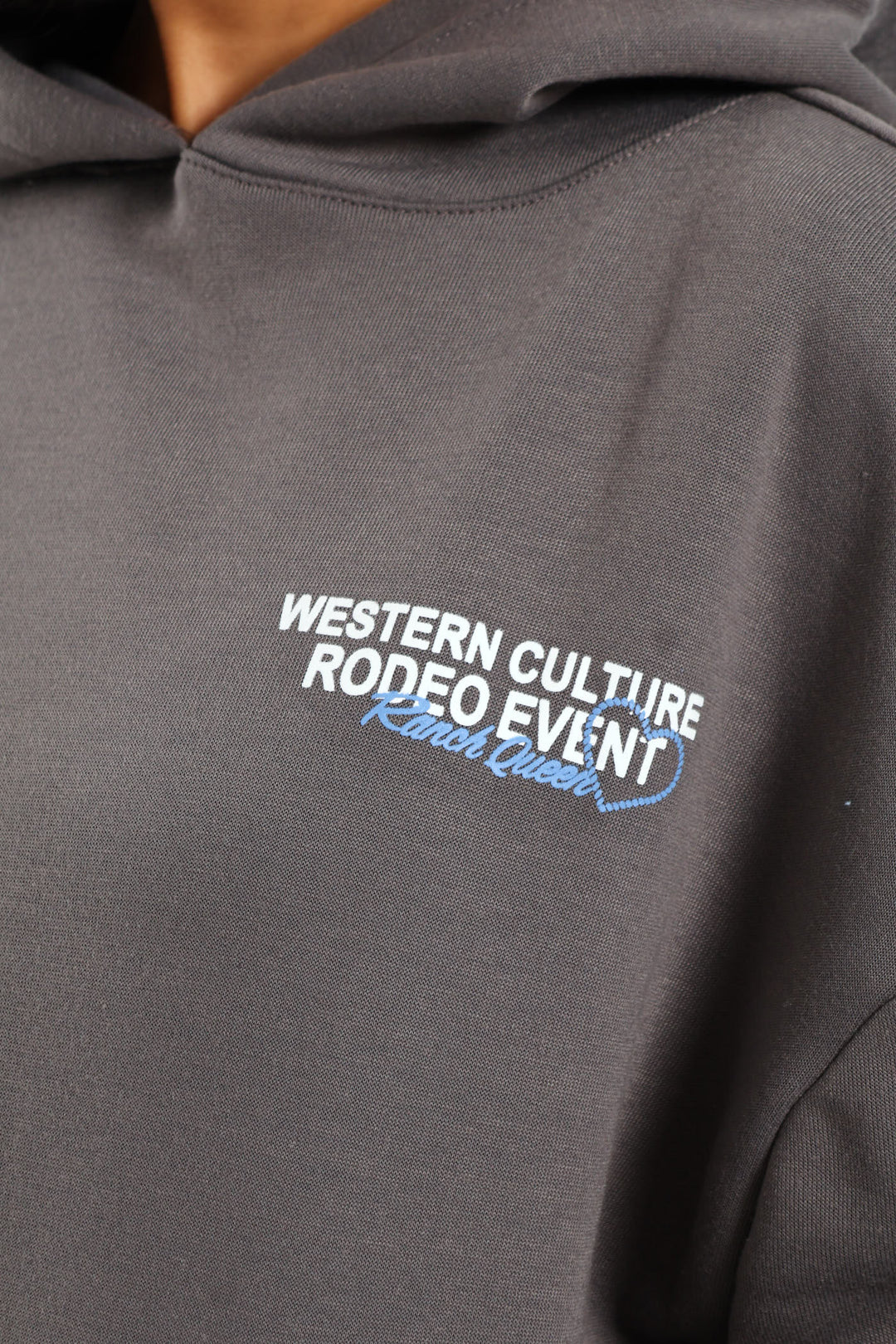 Cowboy Kanga Pocket Hoody - Charcoal