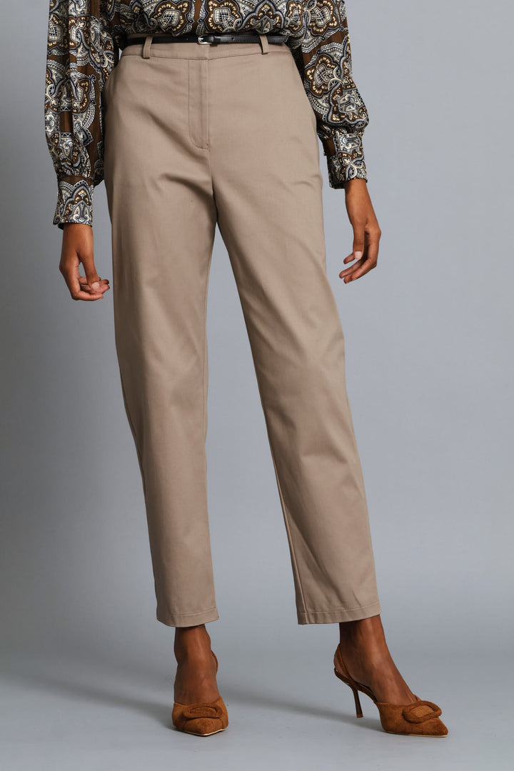 Chino Belted Pant - Tan
