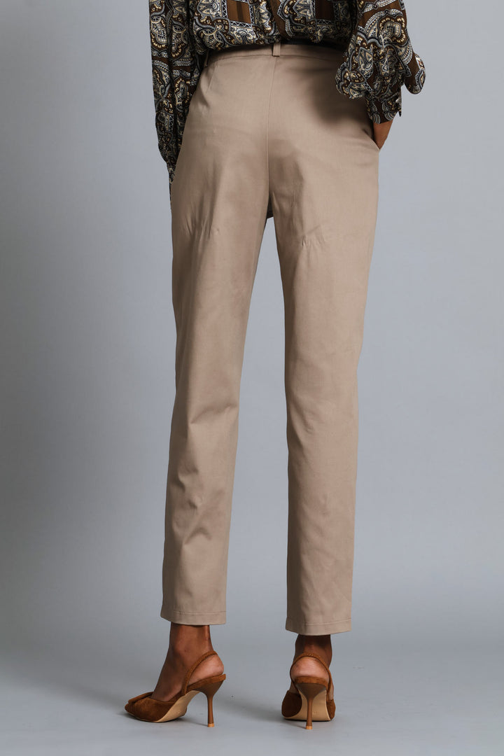 Chino Belted Pant - Tan