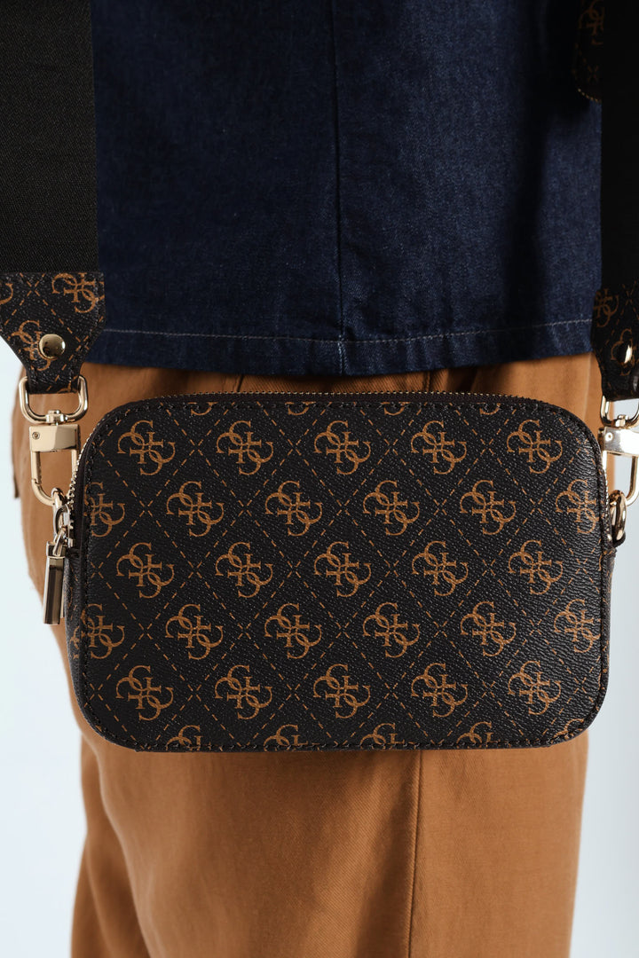 Latona 11 Camera Crossbody - Brown