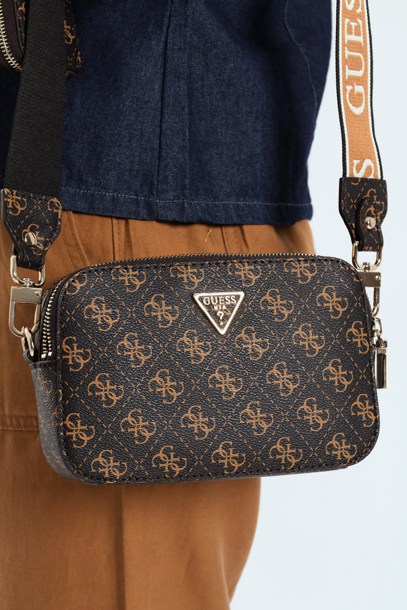 Latona 11 Camera Crossbody - Brown