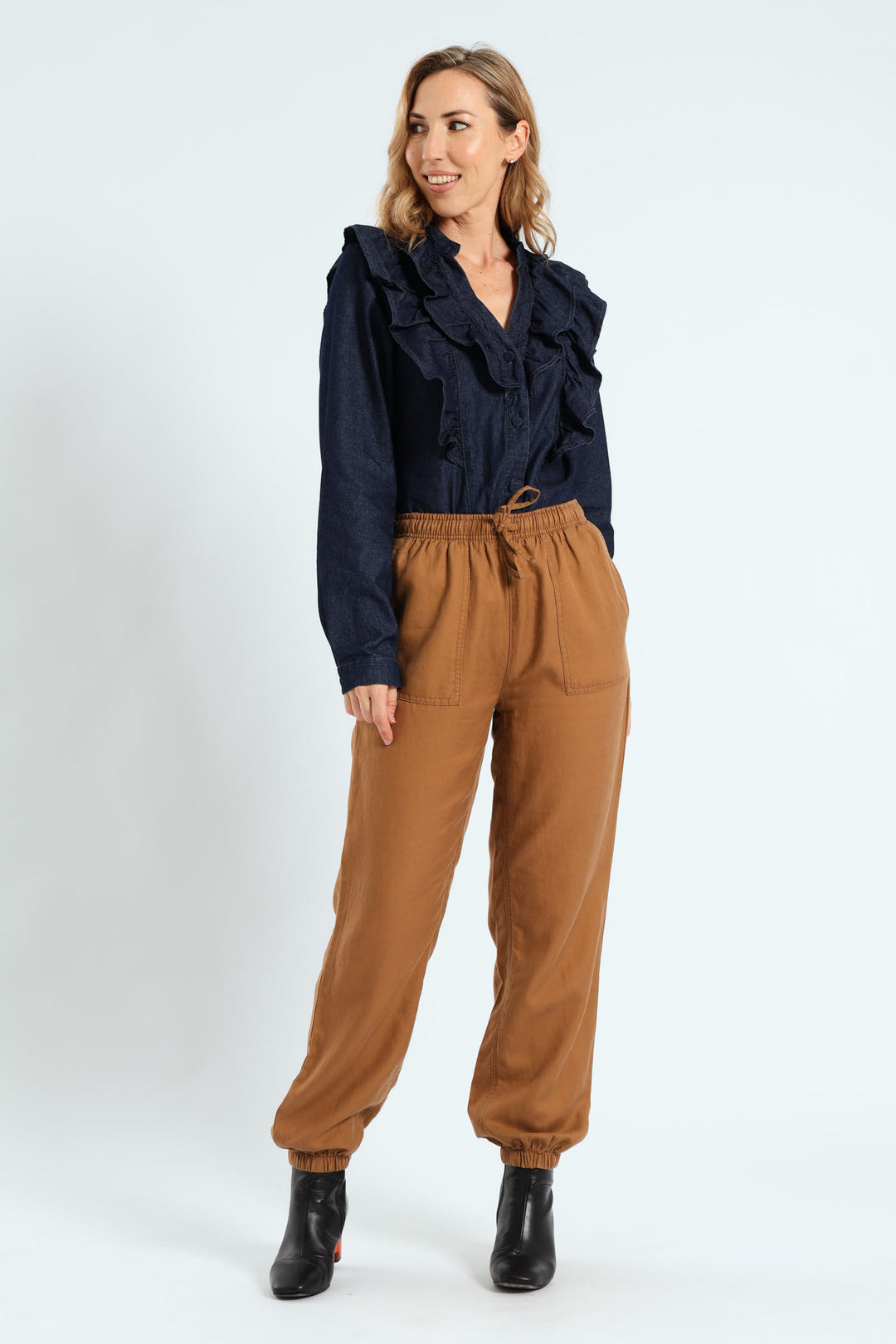 Lyocell Jogger - Stone