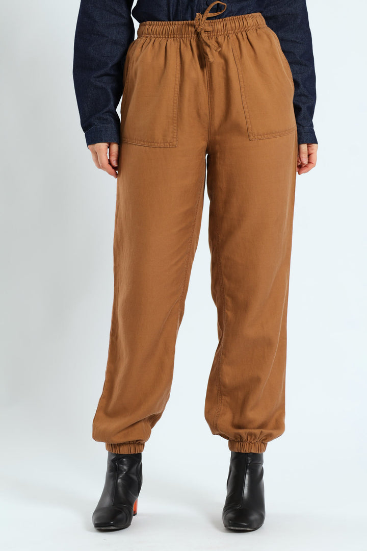 Lyocell Jogger - Stone