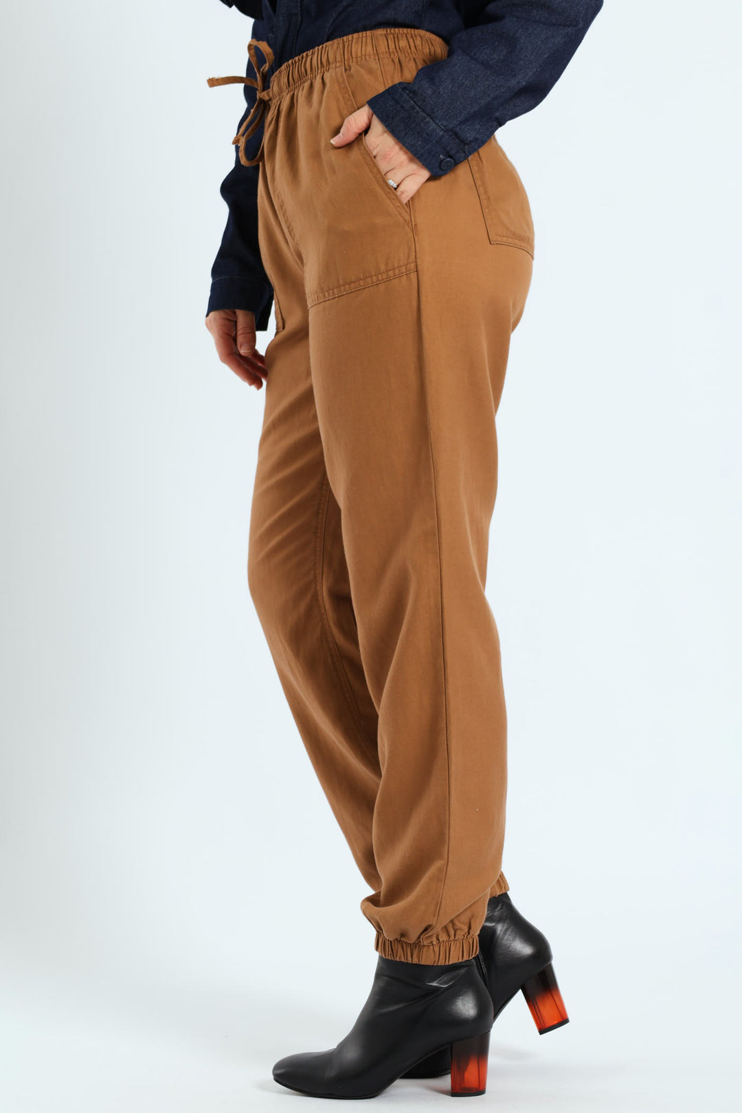 Lyocell Jogger - Stone