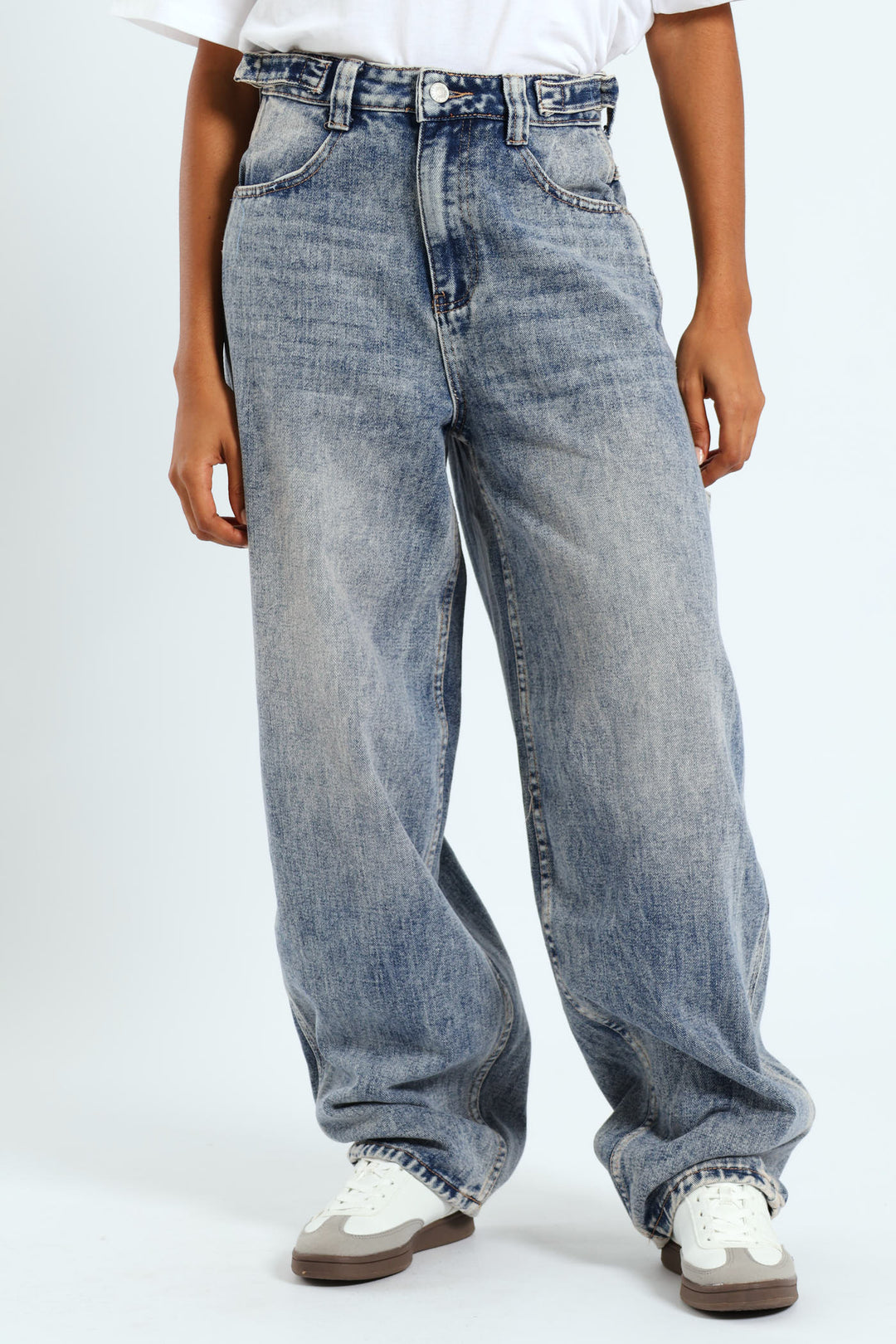 Baggy Carpenter Denim - Salty Mid Wash