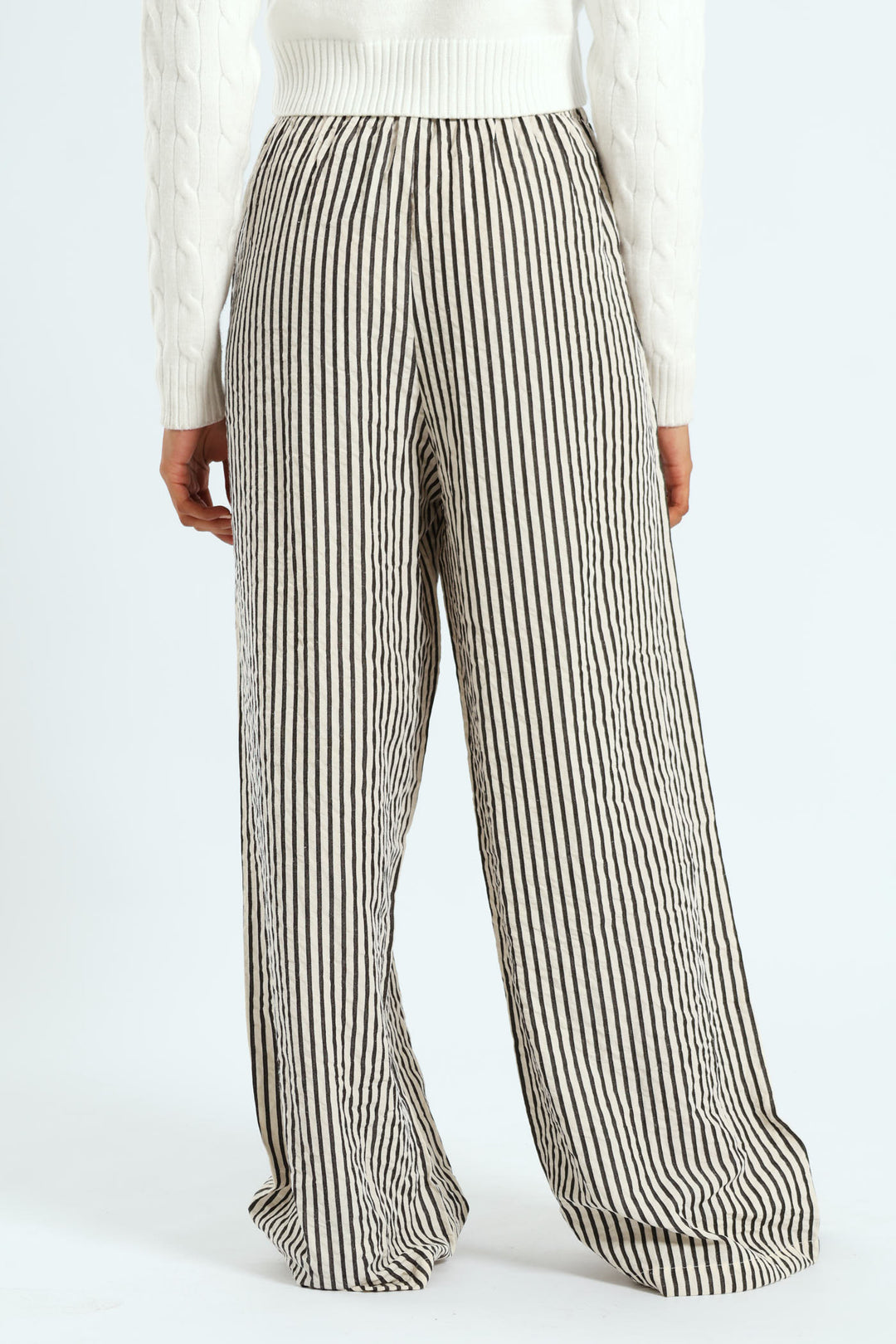 Stripe Pant - Black/White