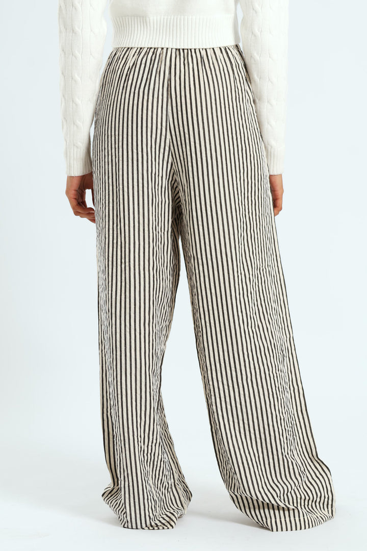 Stripe Pant - Black/White