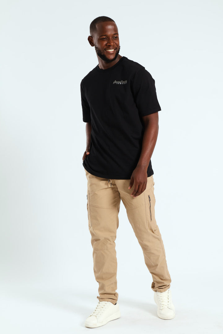 Utility Zip Pocket Pant - Khaki